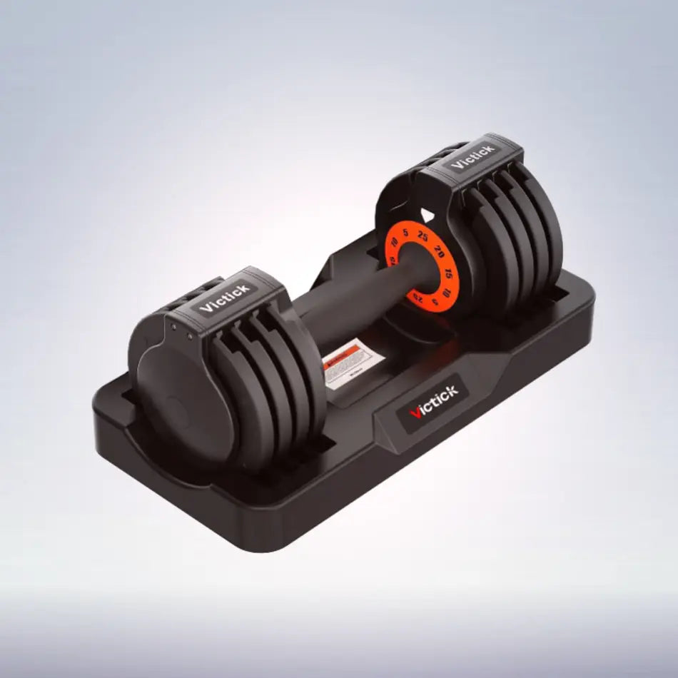 Adjustable Dumbbells - 25lb for Exercise Hand Weights with Rust-Inhibitive Anti-Slip Handles Home Gym Weight Solid Dumbbells for Home Workout Space-Saving Design 1 PACK-25LB