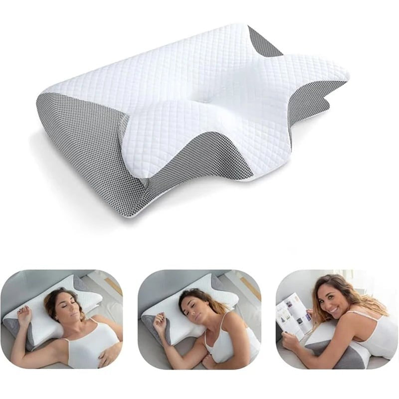 RestRelief Orthopedic Neck Pain Cervical Ergonomic Pillow