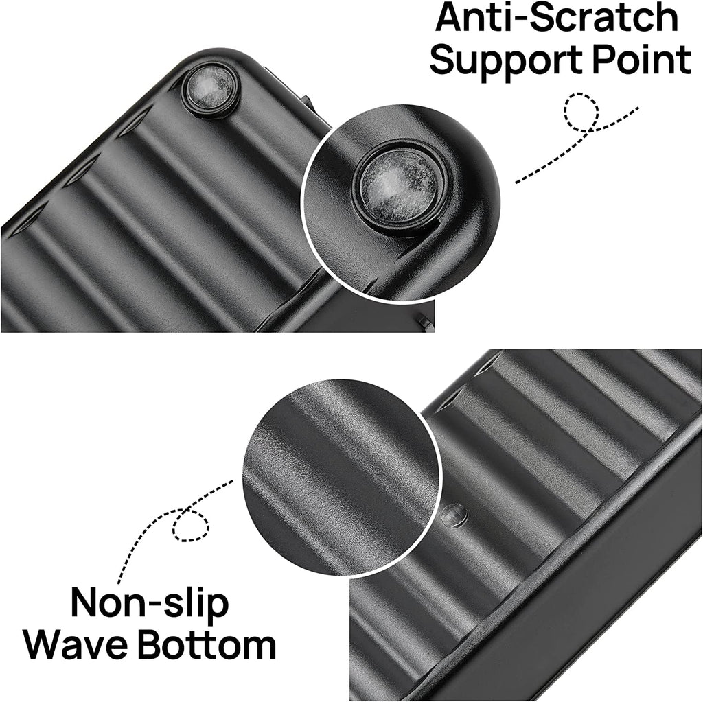 23 Pack Desk Drawer Organizers, 4 Sizes Office Desk Organizer Tray Bins, Office Organizer with Non-Slip Pads for Home Organization and Storage