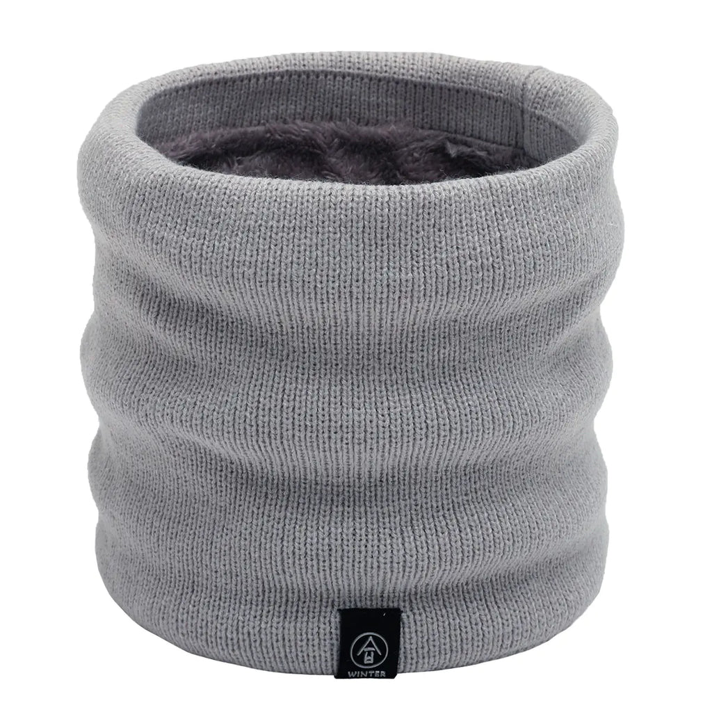 Unisex Thick Knit Wool Scarf